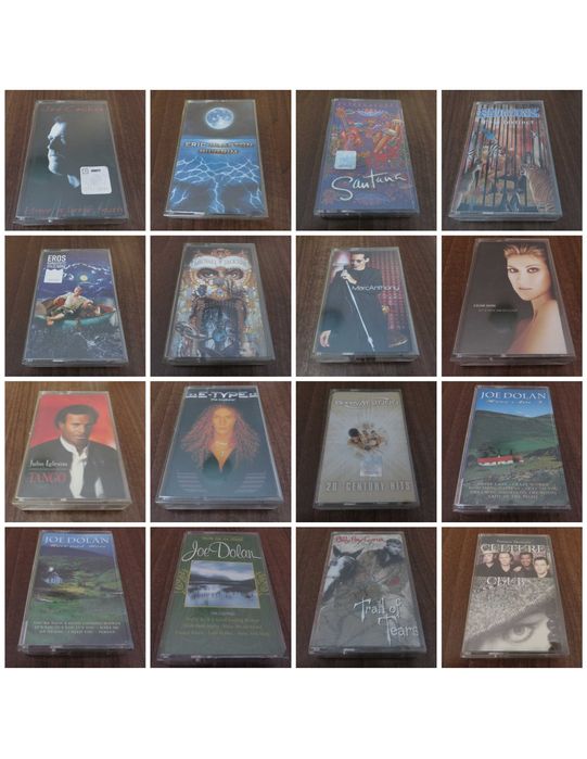 Casete audio originale cu artisti straini