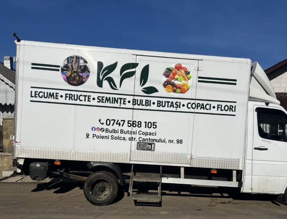 Vnd Mercedez Sprinter 413  416 519cdi izolata frigorific 8 euro paleti