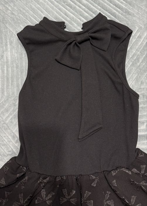 Платье черное пышное