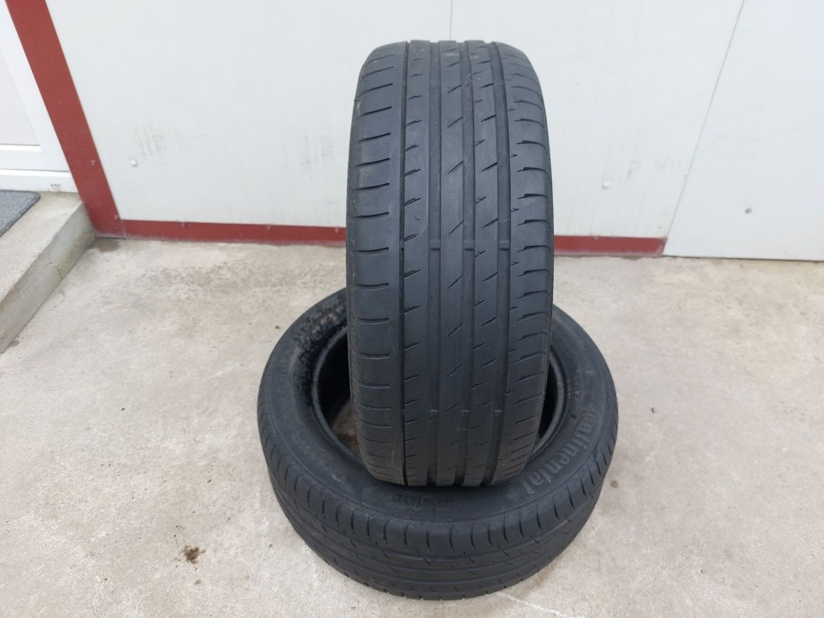 125 lei bucata! Doua anvelope de vara RFT 245 50 18 Continental