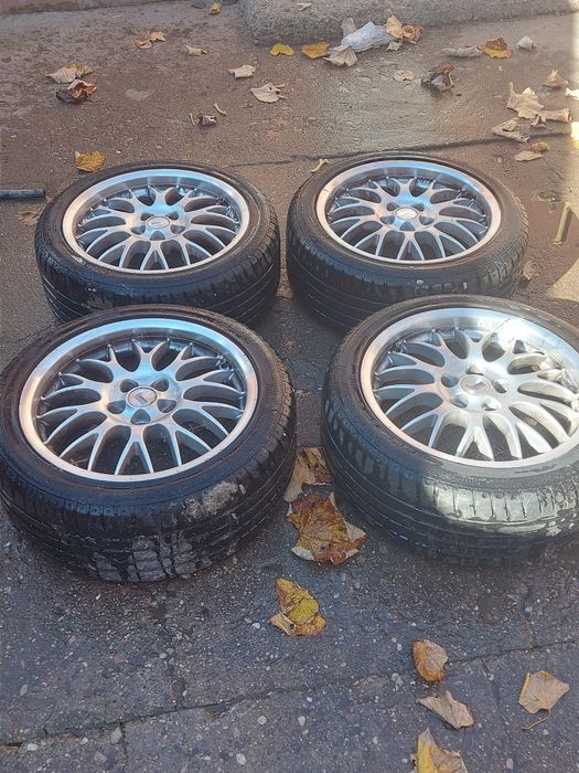 Jante+cauciucuri de vara dimensiuni 225 45 17  pret 1400 ron