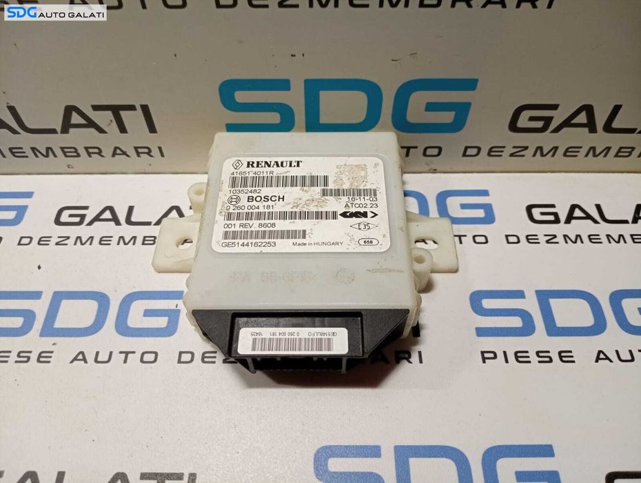 Unitate Modul Calculator Confort Comfort Închidere Centralizata Dacia Duster 2010 - 2018 Cod 416514011R 0260004181 [M4352]