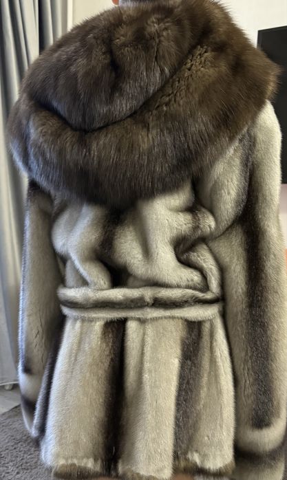 Шуба норка, соболь