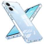 Realme Note 60 / 14X / Удароустойчив силиконов кейс с камера протектор