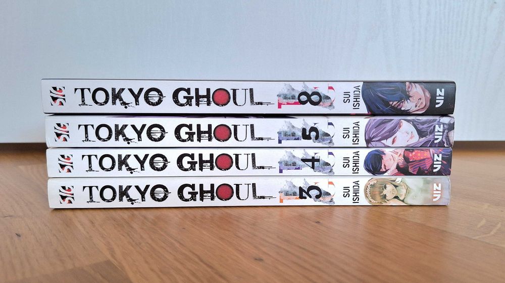 Collection manga Tokyo Ghoul Core Arc Set Vol. 3, 4, 5, 8