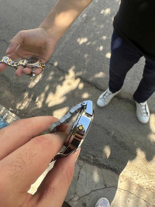 Часы Montblanc Оригинальные в хорошем состоянии, рабочие.