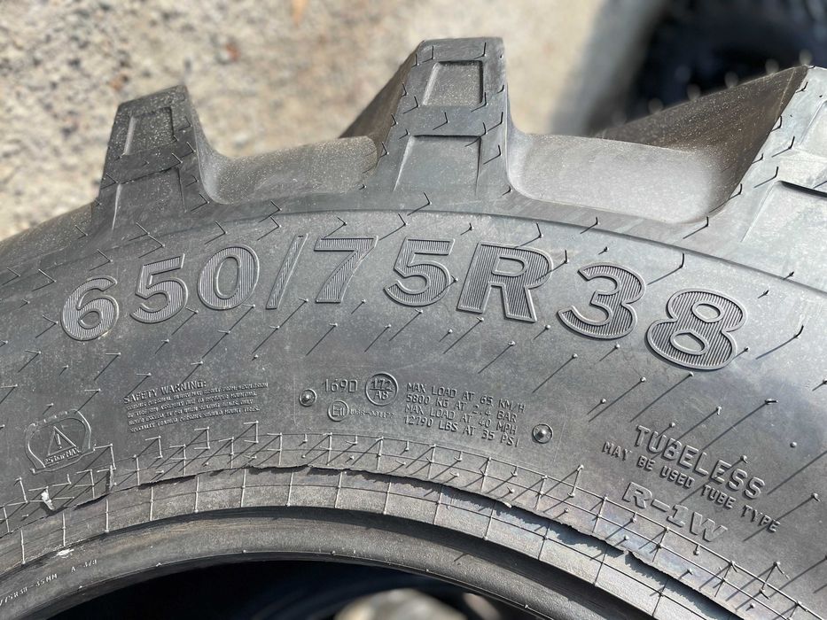 Anvelope noi agricole Radiale Alliance 650/75R38 Garantie Cauciucuri