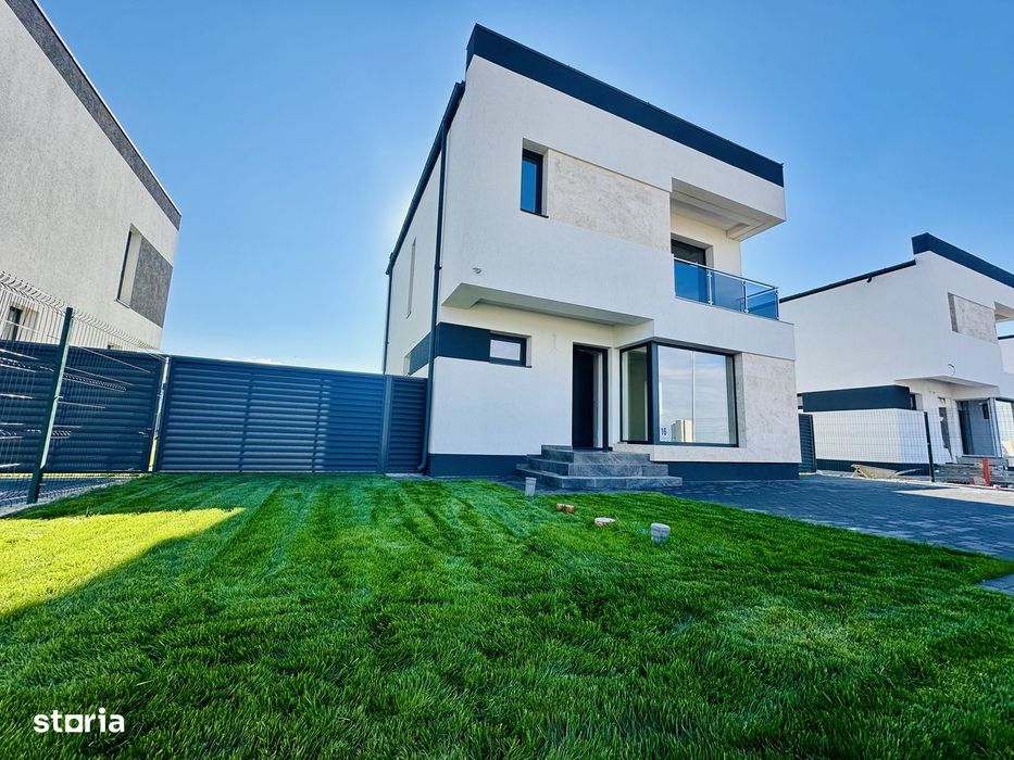 Casă Berceni–Ansamblu Nou- 4 Camere - 3 Băi - Teren 500 mp – Berceni