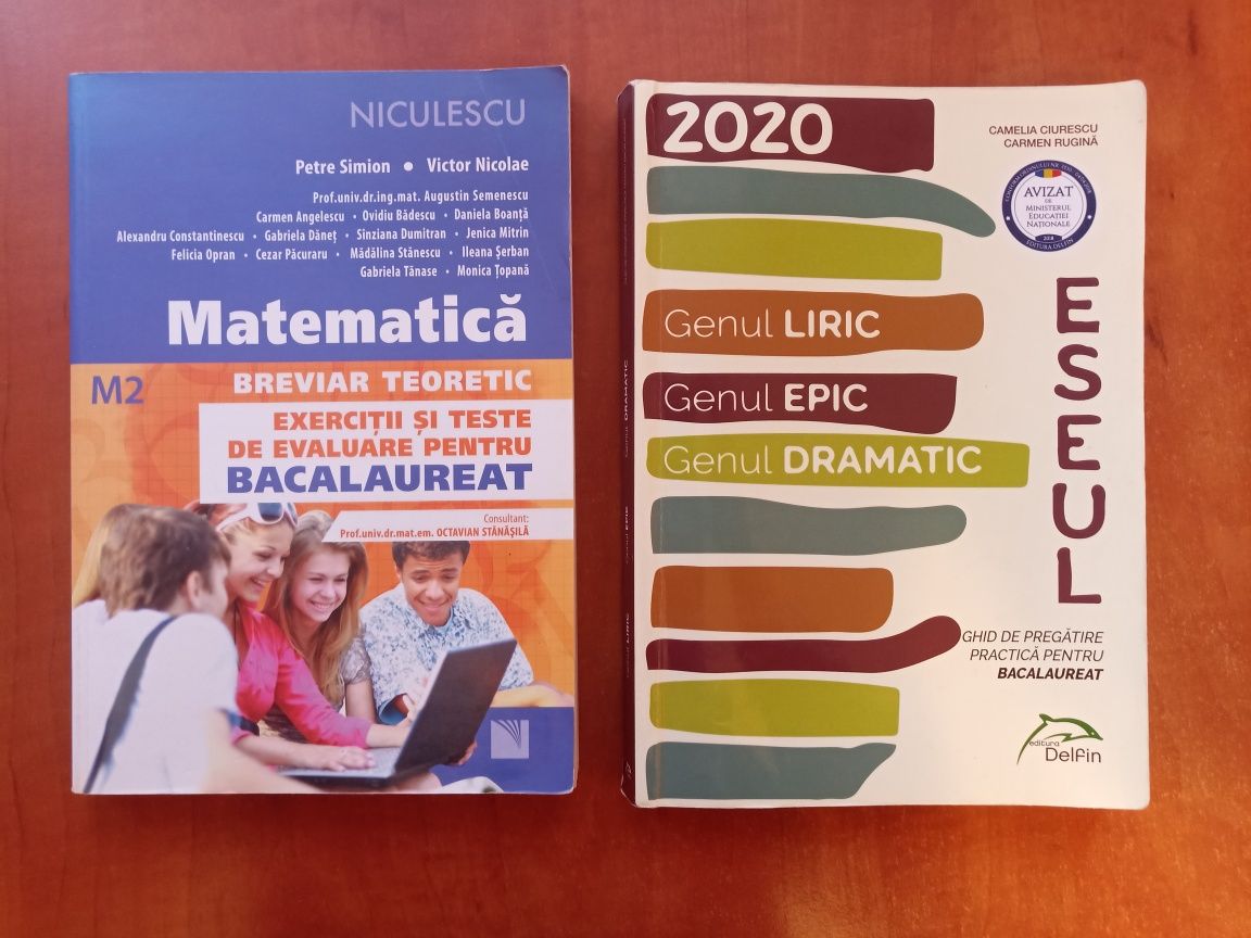 Culegeri (Română + Matematică ) Bac