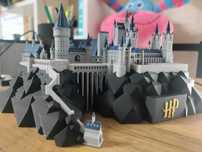 Castelul Hogwarts din Harry Potter printat 3D