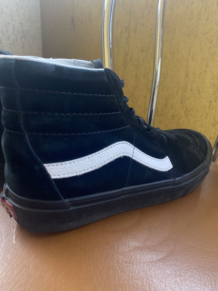 Vans sk8 piele intoarsă