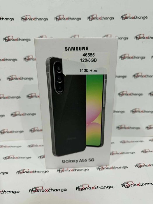 Samsung A56 5G Graphite 128/8GB Sigilat