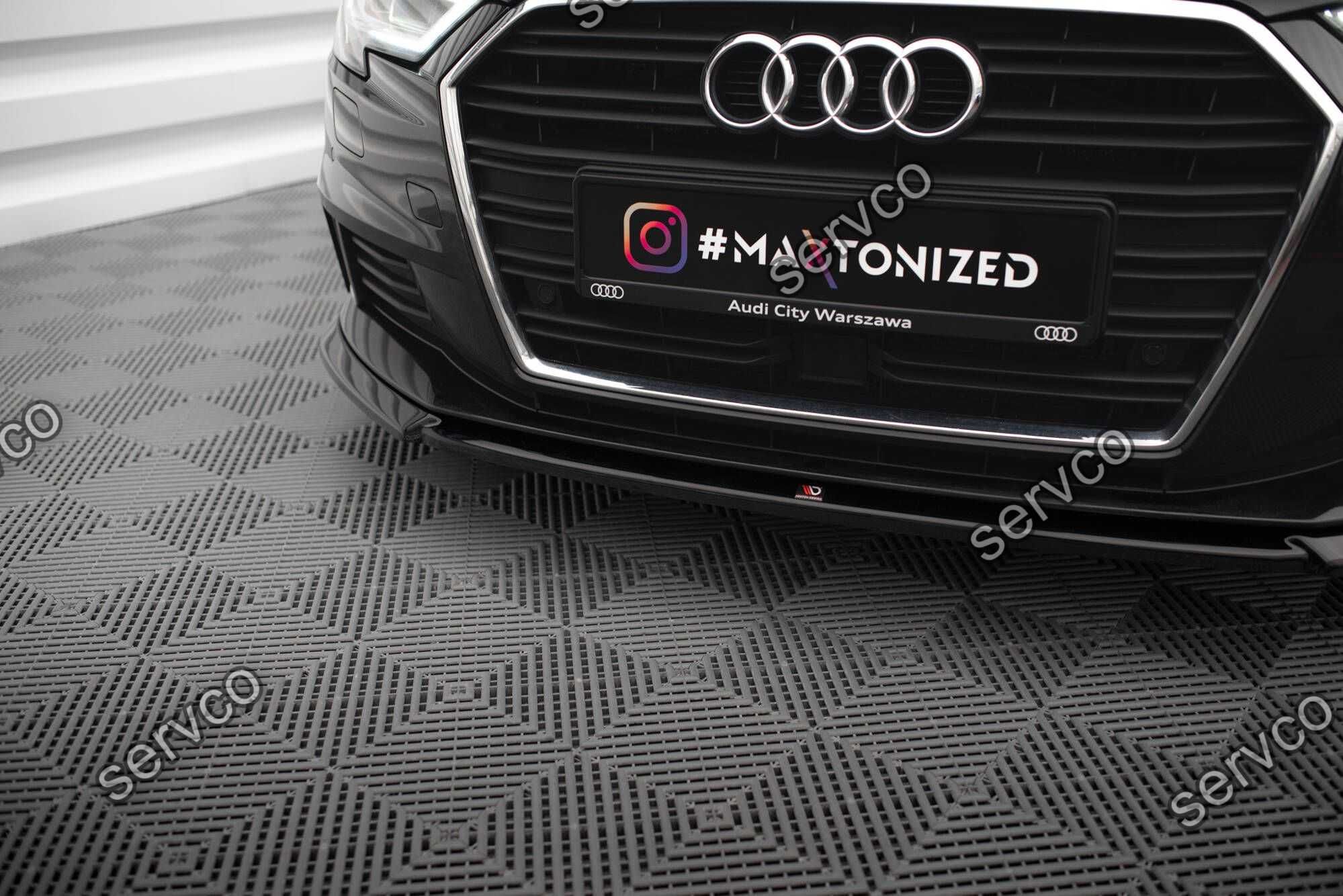 Prelungire bara fata Audi A3 Sportback 8V 2016-2020 v23 Maxton Design