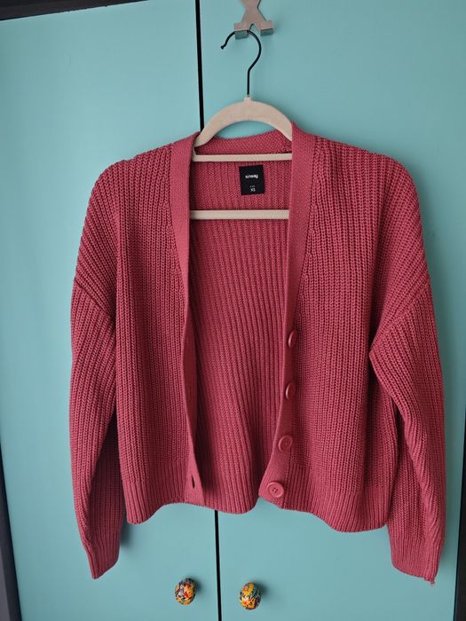 Cardigan roz Sinsay