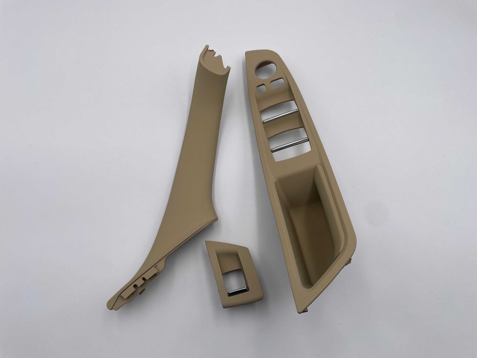 Set maner fata bej usa interior compatibil BMW Seria 5 F10 F11