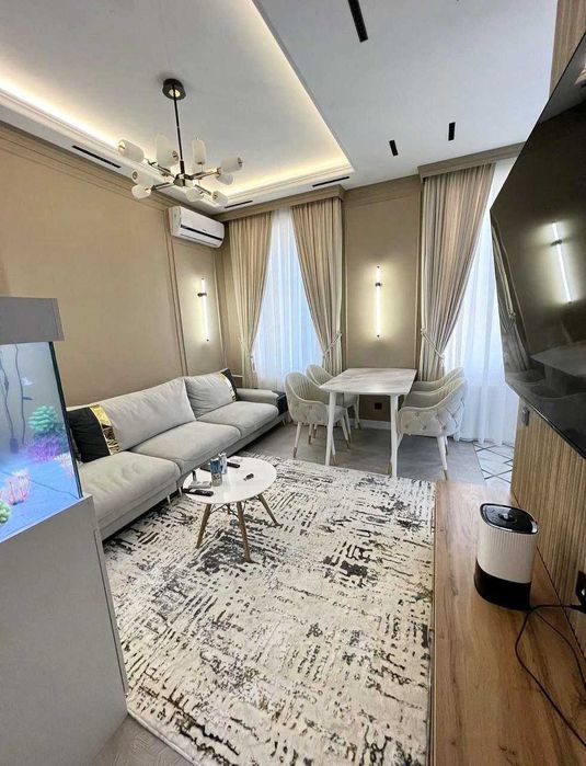 Айбек 3-комнат 98-кв.м ЛЮКС квартира! Ор-р Ул,Нукус - 94-Школа