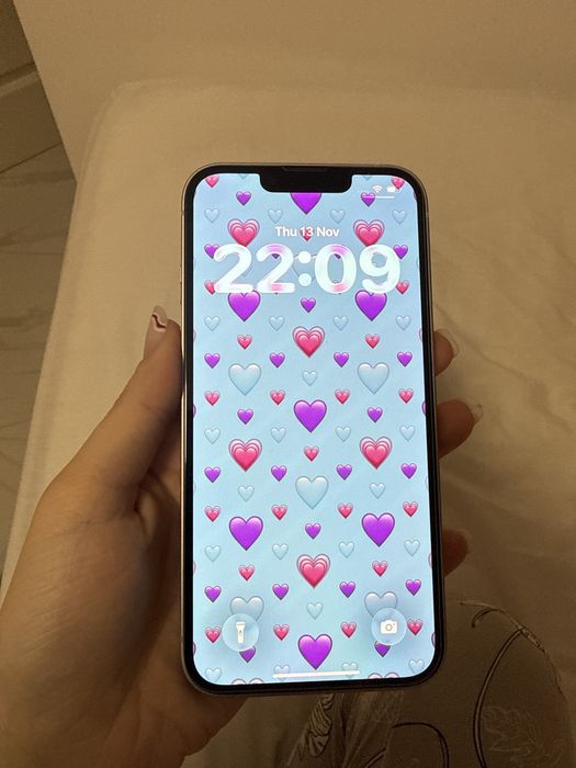 iPhone 14 mov 128GB + cutie, încărcător+10 huse