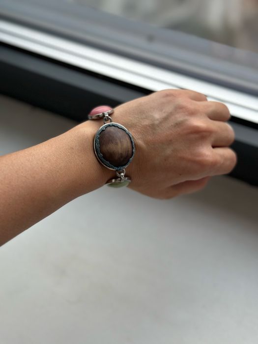 Brățară Lucky Brand inox, design unic, adusă din SUA