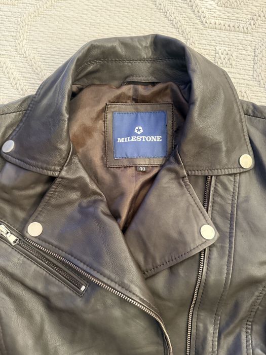 Дамско кожено яке размер S