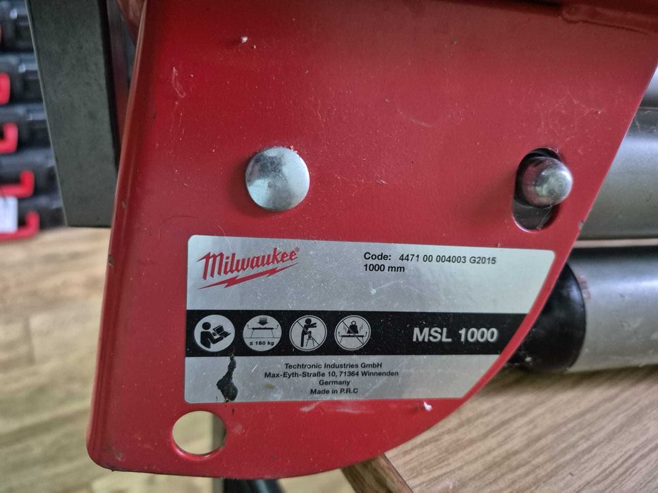 masa circular milwaukee msl 100 - lot 7-25-42