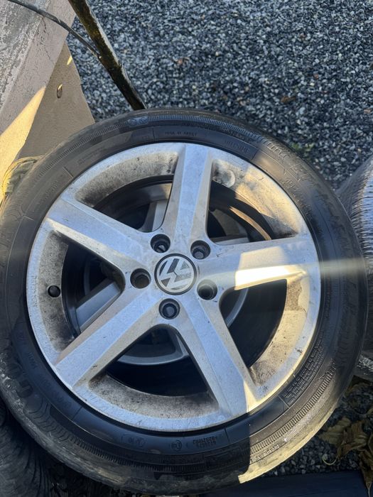 Jante 5x112 R16 cu anvelope