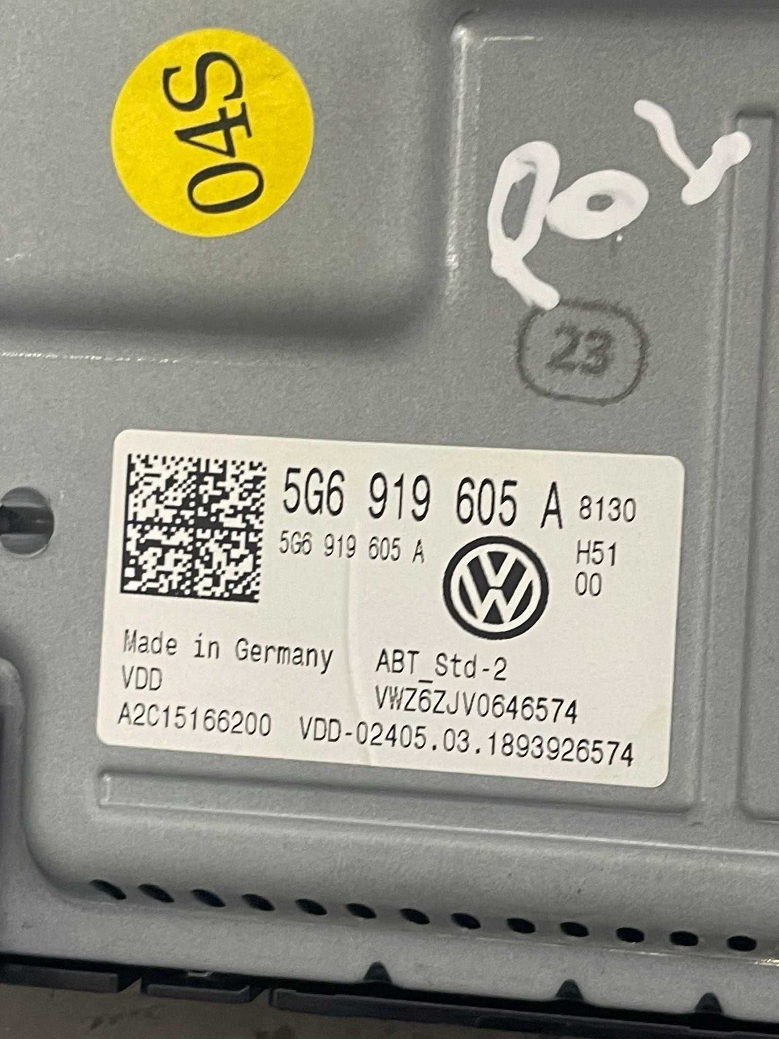 Display navigatie VW Polo 2G AW 2018-2020
