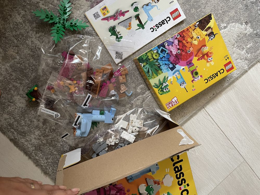2 seturi LEGO creative 4+ / 5+