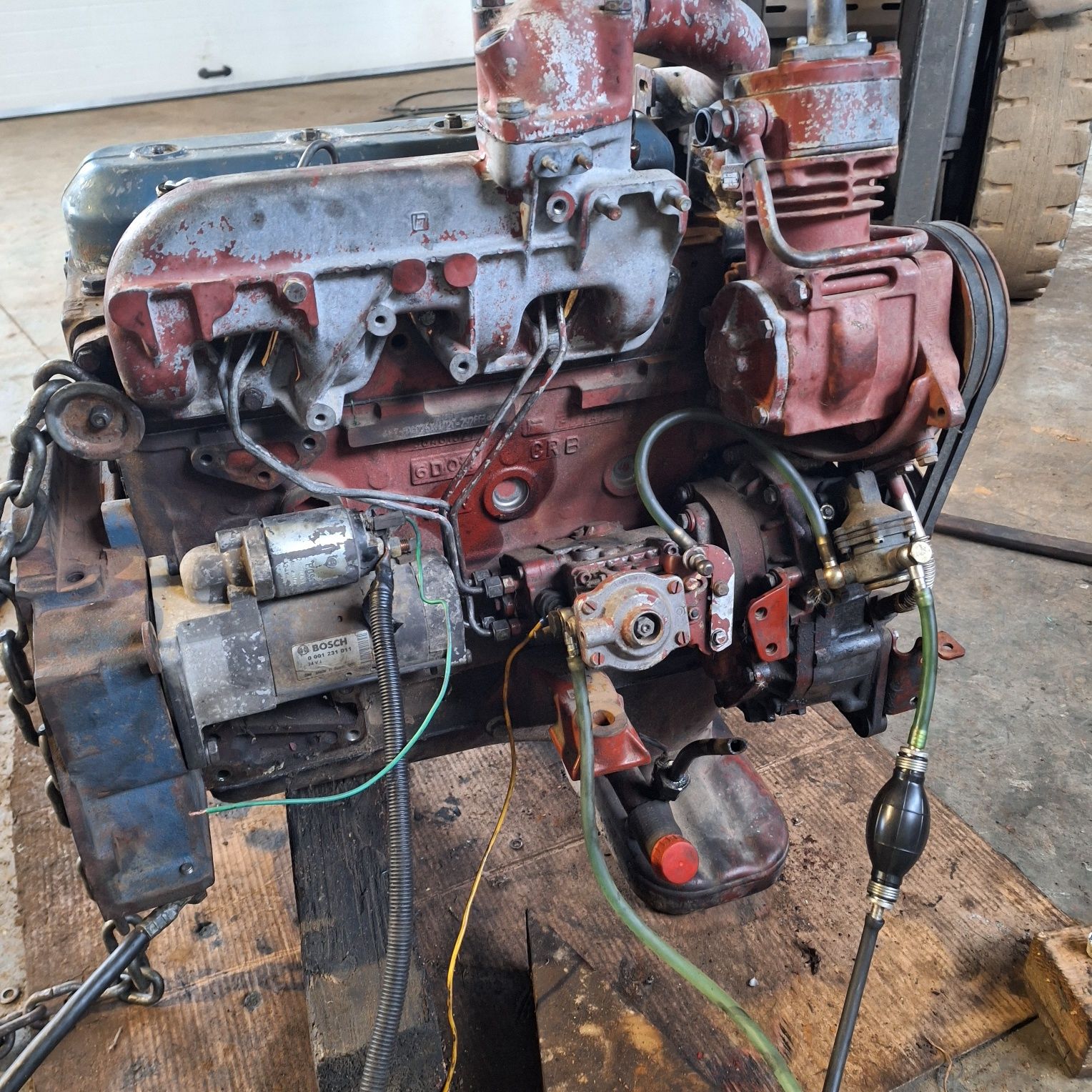 Piese motor iveco tractor Fiat 780,80-90,new holland Motopompa,pompa a