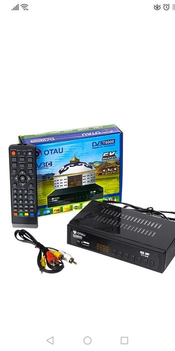 Цифровой ресивер  OTAU тв+цифровая антена