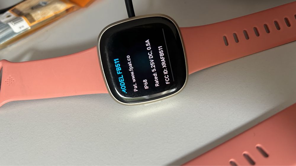Fitbit versa 3 roz