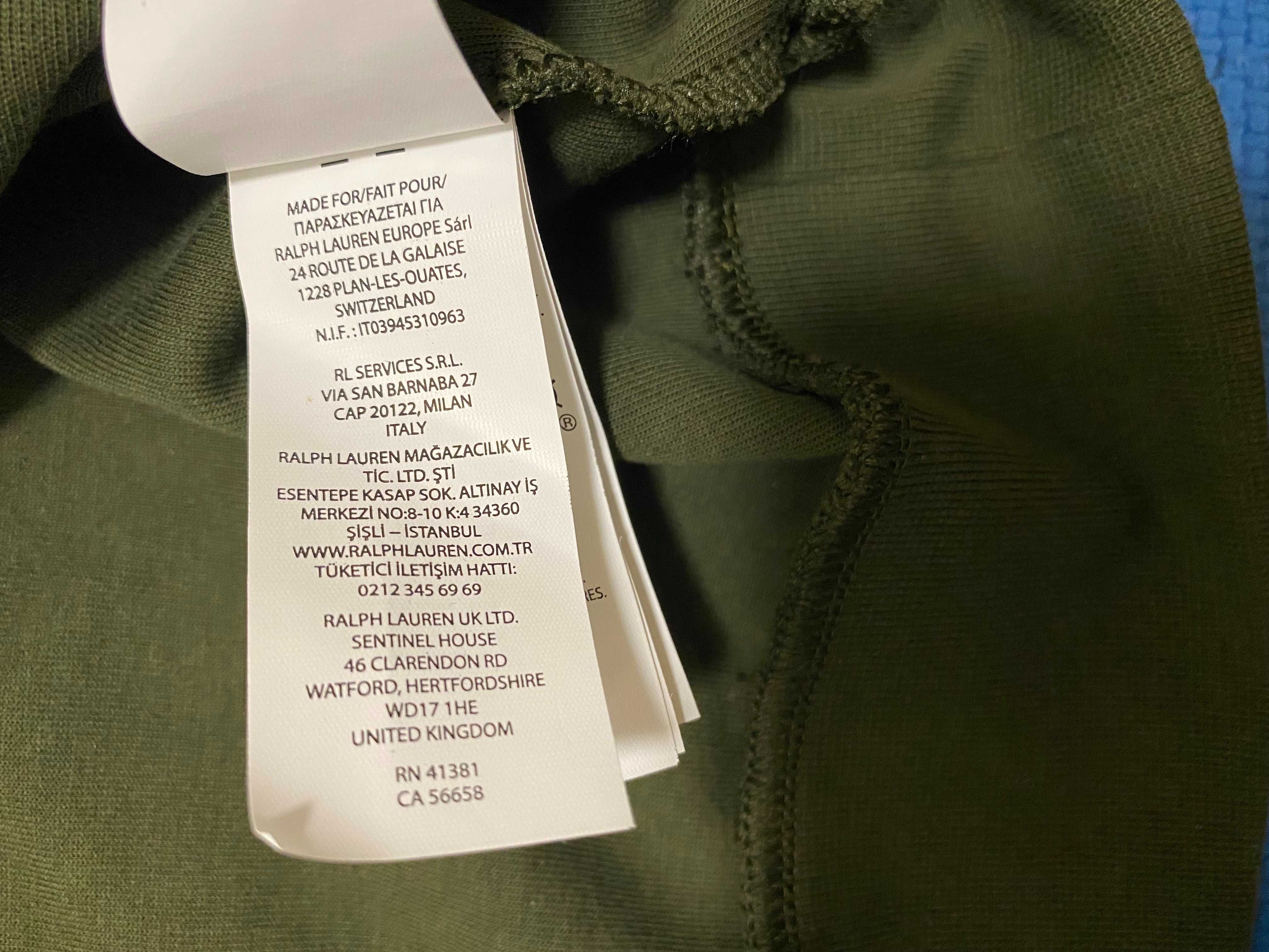 ''POLO RALPH LAUREN Lspohoodm2-Long Sleeve-Sweatshirt''оригинален