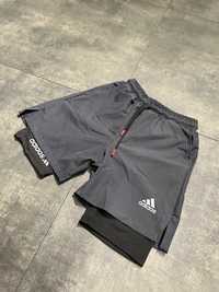 Pantaloni sport 2in1 Adidas / size S M L XL XXL