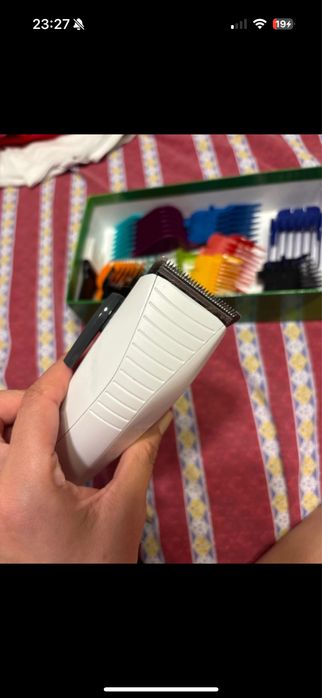 Masina de tuns am utilizat o doar o singura data