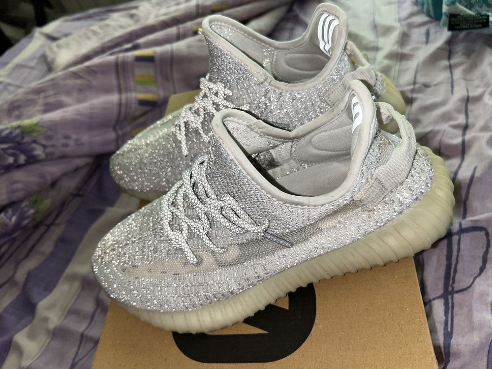 Yeezy 350 white reflective