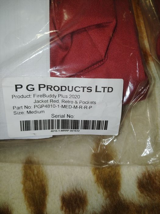 Costum protecție pompieri Fire buddy plus