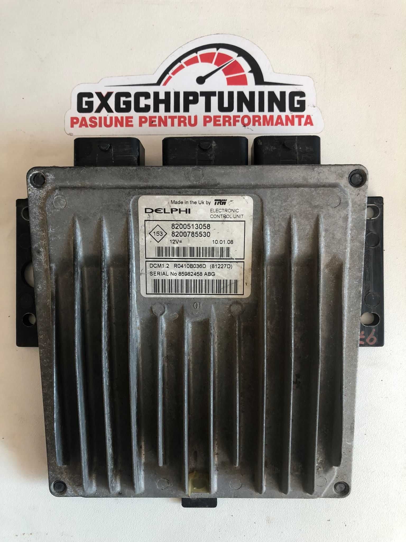 ECU Calculator motor Dacia Logan 1.5 dci 8200785530