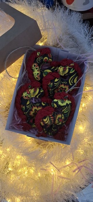 Новогодние игрушки.