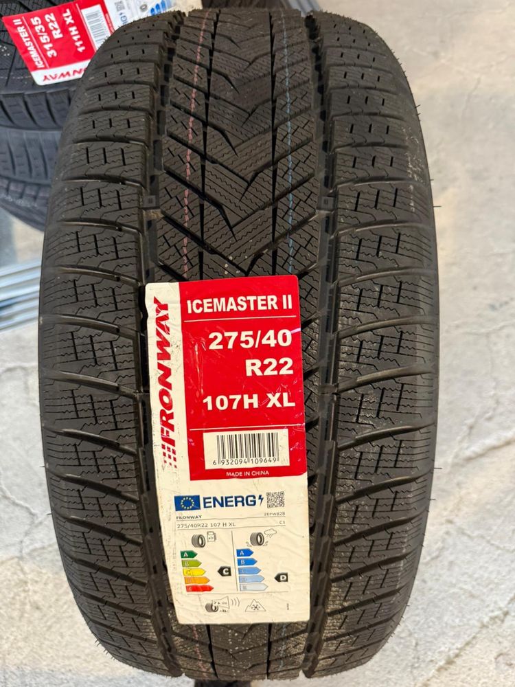 Зимни гуми спортпакет FRONWAY 275/40R22 + 315/35R22 zimni дот 25