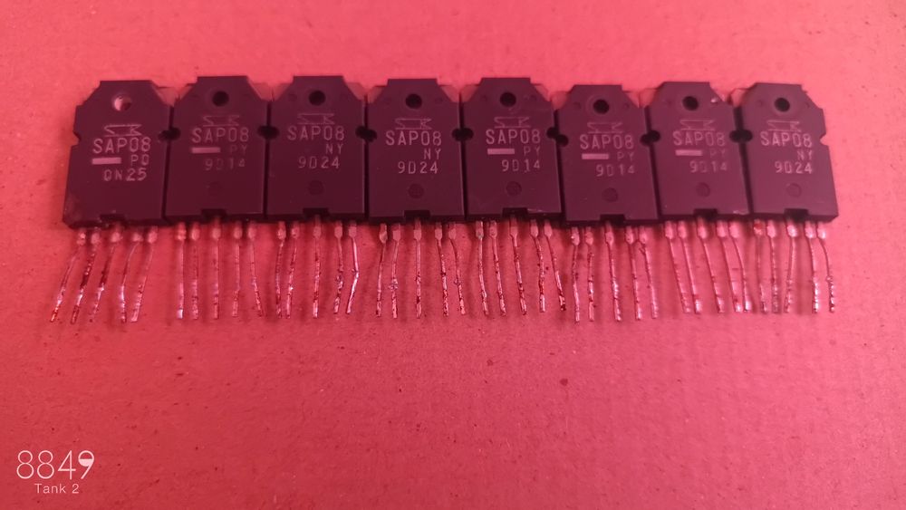 Tranzistori originali sanken SAP08
