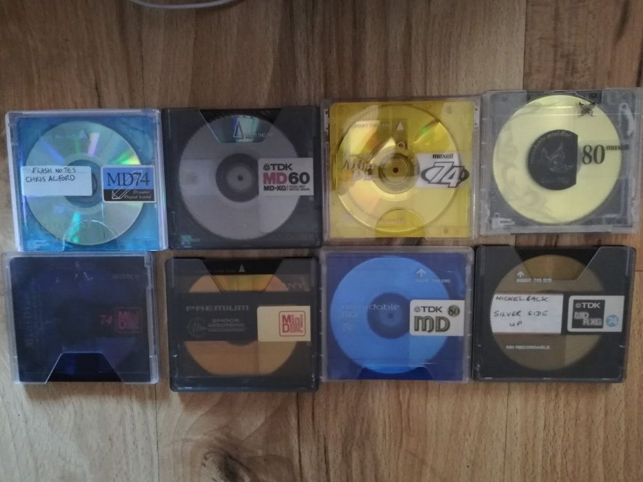 Продавам мини дискове Mini Discs Sony Tdk Maxell