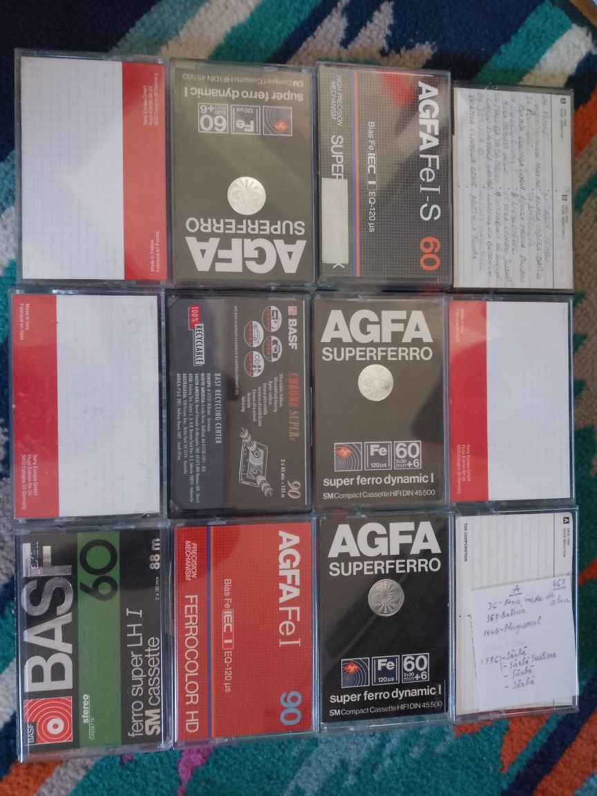 Casete audio pentru reimprimare !