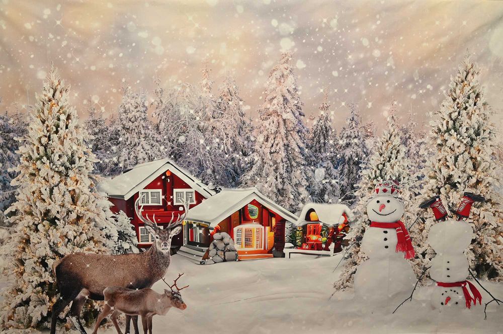 Продавам коледни фонове