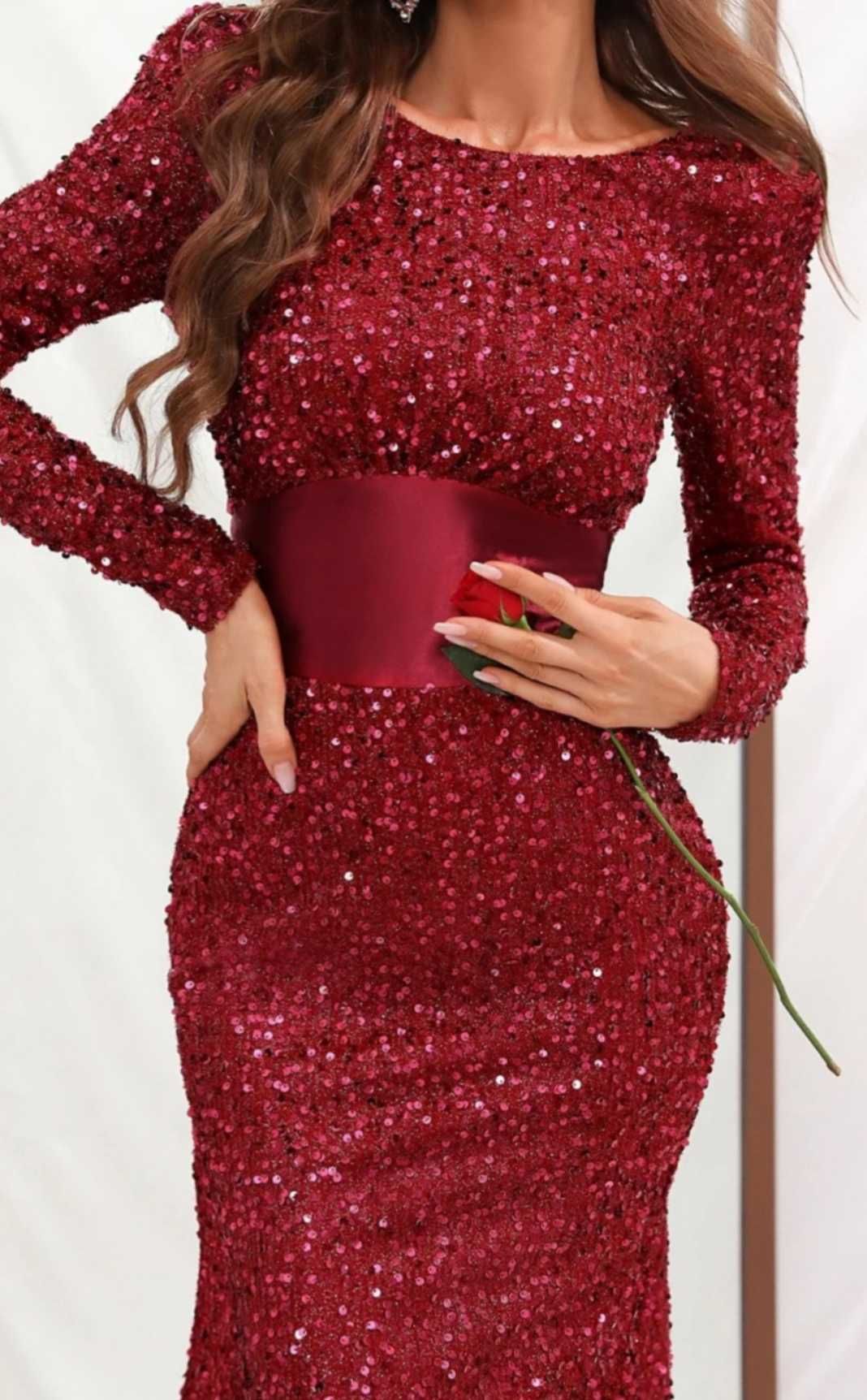 Rochie superbă maxi bodycon