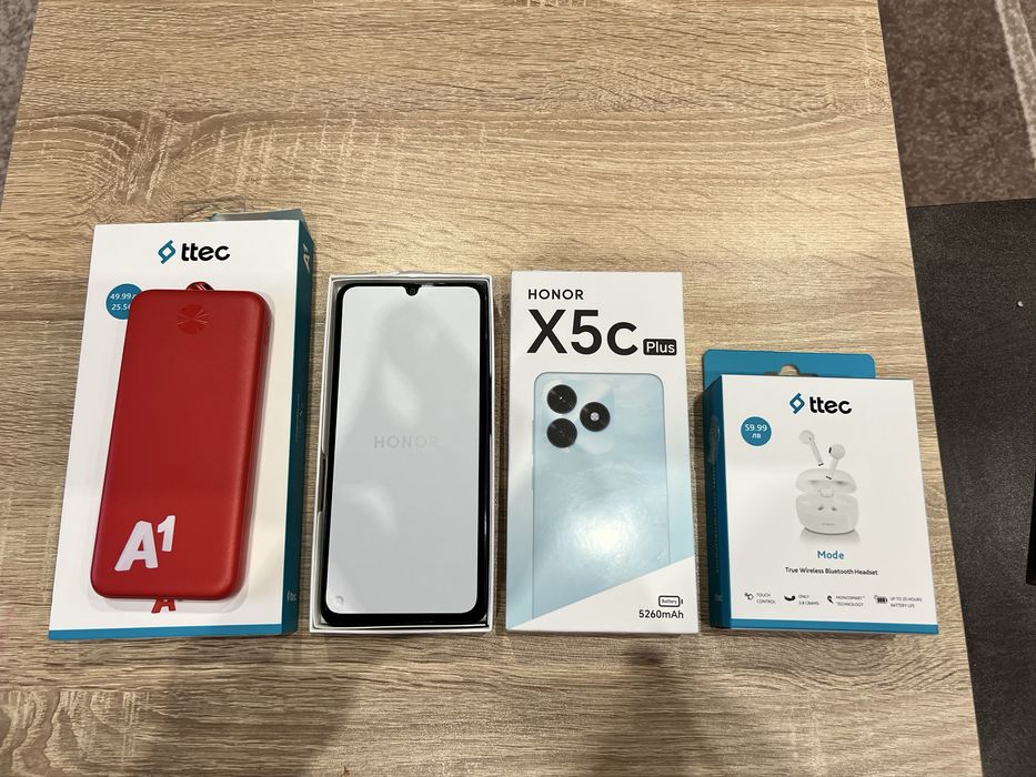 Honor X5c Plus + аксесоари