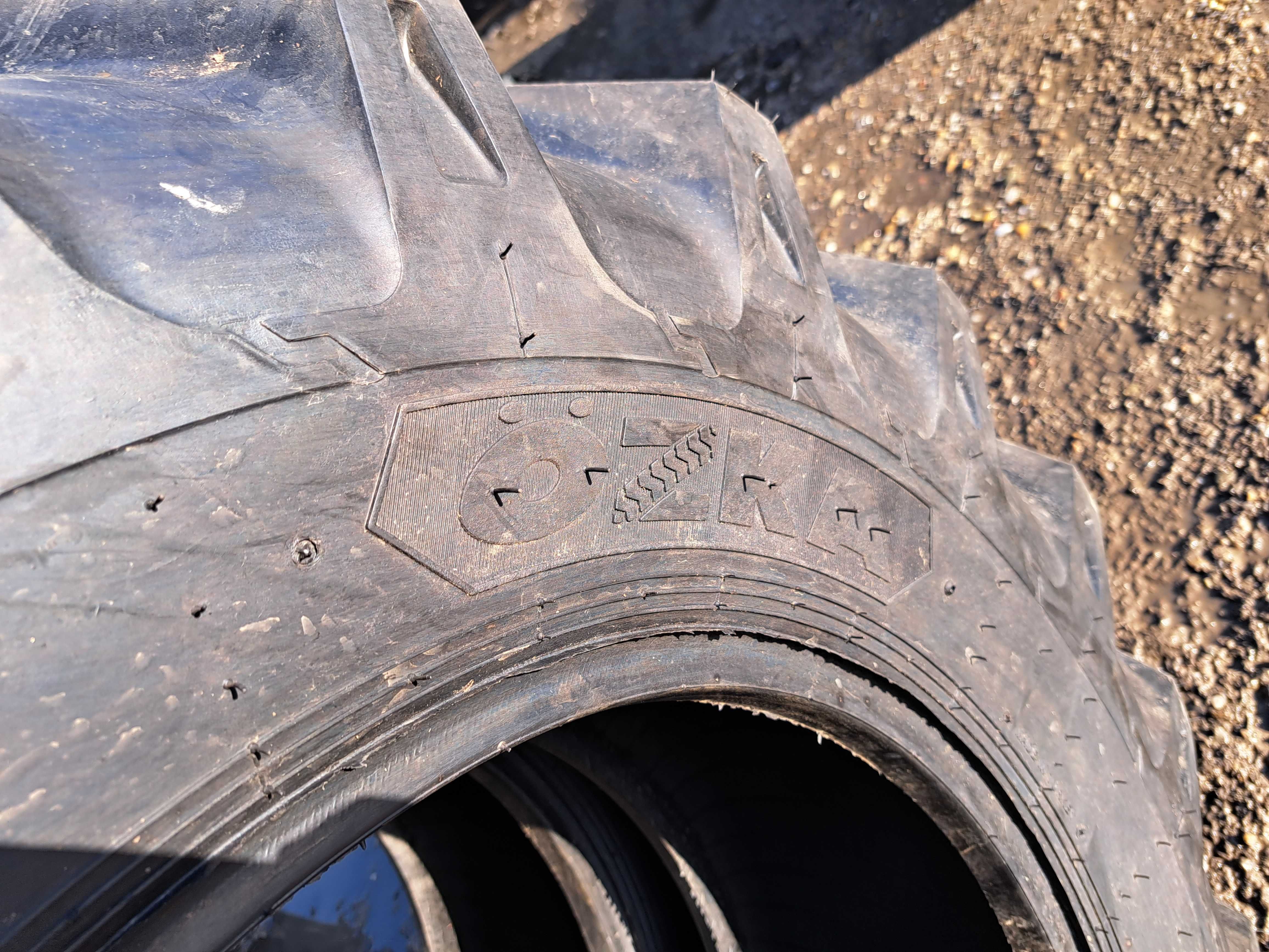 Cauciucuri noi 13.6-24 cu 12 pliuri marca OZKA pentru tractor fata