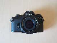 Vand Nikon EM funcțional si in stare buna cu obiectiv 50mm F 1.8