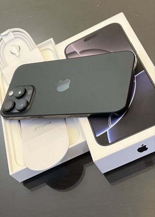 Iphone 16 pro max nou cu factuta garantie 2 ani !