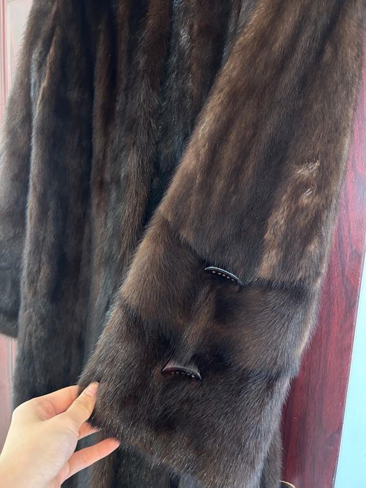 Норковая шуба б/у