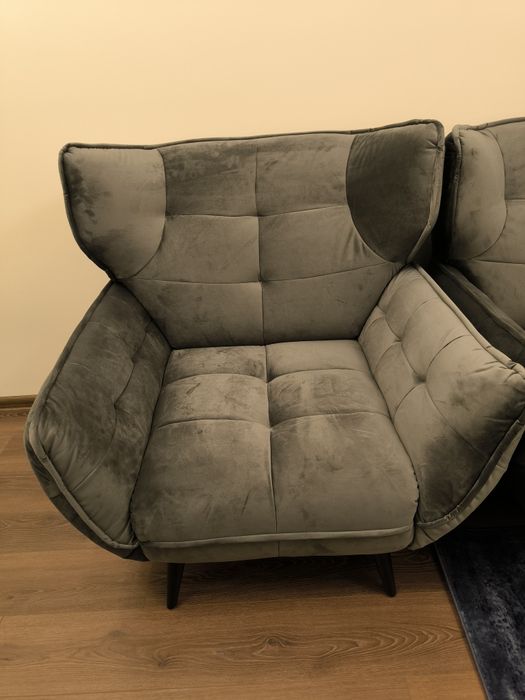 Фотьойл Ариана тъмно сив, НОВ