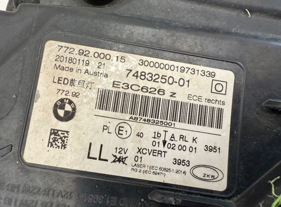 Far Laser stanga /dreapta BMW Seria 7